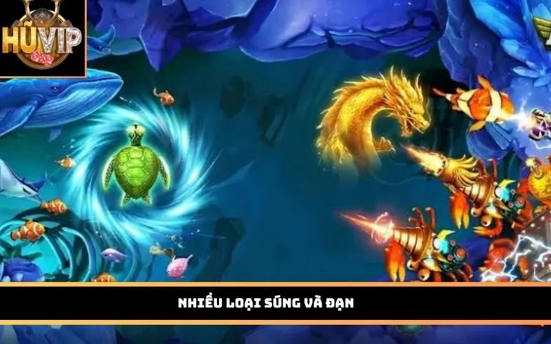 Nhiều loại súng và đạn