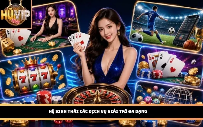Hệ sinh thái các dịch vụ giải trí đa dạng